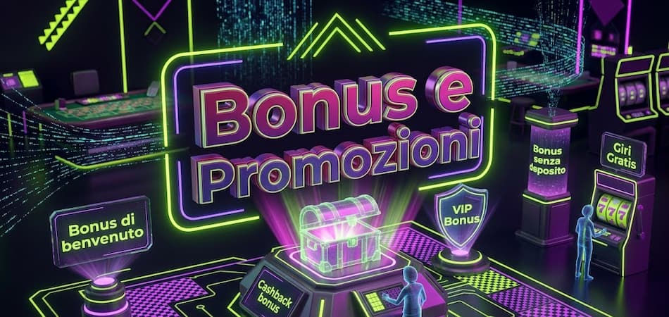 Bonus e Promozioni